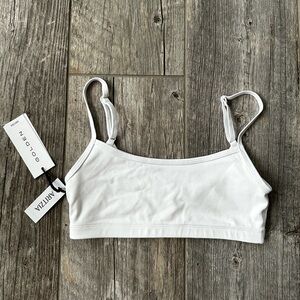 Aritzia Golden BUTTER Rhythm Bra Top